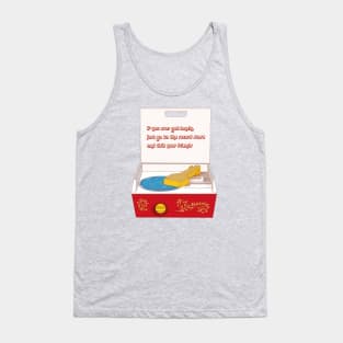 Visit Your Friends at the Record Store Tank Top